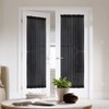 XTMYI Sheer Door Curtains for Doorway,80 in Length,50% Semi Privacy,Airy