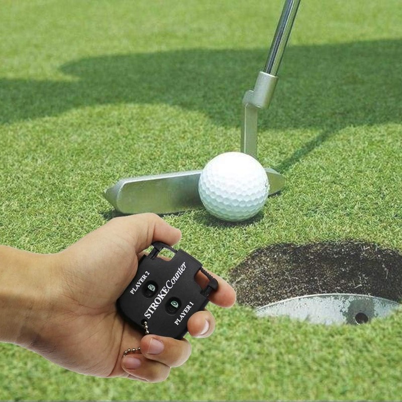 Golf Score Counter, 2 Player Stroke Counter Golf Score Indicator