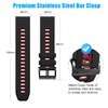 ZPJPPLX 26mm Easy Fit Fenix 7X Pro 6X 5X Bands,Soft
