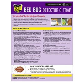 Raid Bed Bug Detector & Trap, 8 ct | Raid