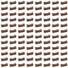 Zelerdo 96 Pieces Wooden Chopstick Holders Chopstick Rest for Home,
