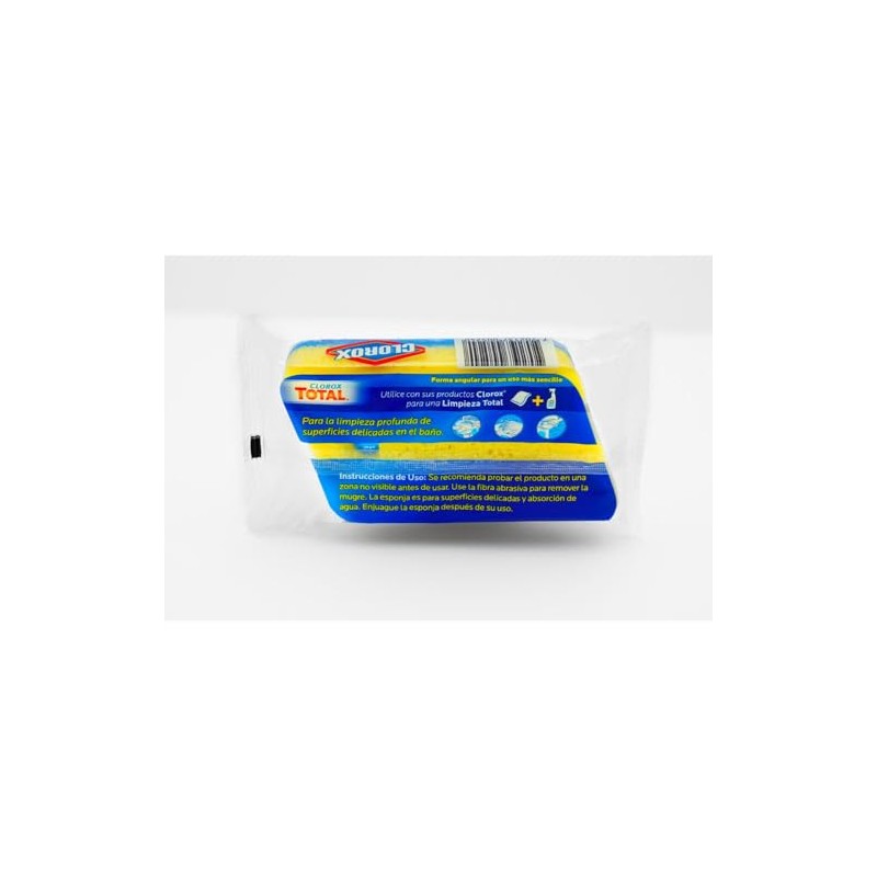 Clorox Fibra Esponja Doble Uso NO Raya Antimicrobiana. Ideal para