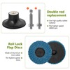 48 Pcs Flap Discs 2 Inch, 80 Grit Die Grinder
