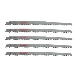 Caliastro 12-Inch Wood Pruning Saw Blades for Reciprocating/Sawzall Saws - 5 Pack