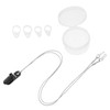 FOMIYES 1set Adjustable Hearing Amplifier Retention Lanyard with Safety Clip