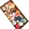 Colorful Stacking Stone Building Blocks Educational Toys Cognitive Old People