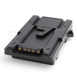 SZRMCC Anton-Bauer Gold Mount Battery Conver to V-Mount/V-Lock Camera Adapter Plate with D-Tap Female Output