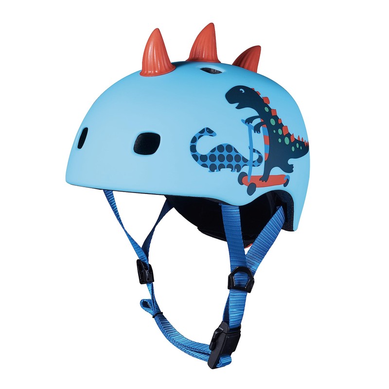 Micro Mobility - Casque Enfant Dinosaure 3D - Coque 100%