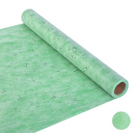 Waterproof Membrane for Showers 23.6 Mil Thick, Flooring Underlayment - Polyethylene Fabric Roll 3.3ft x 33ft(108 SQ) Waterproofing Solution for Showers, Bathrooms, Saunas, Steam Rooms Wet Areas