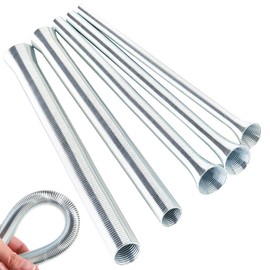 Pack of 5 Spring Pipe Benders, Bending Spring, Curved Copper Aluminium Tubes, Super Elastic Steel Spring Pipe Bender, Spring Pipe Bending Set, for Copper Pipes, Aluminium Pipes 1/4 5/16 3/8 1/2, 5/8