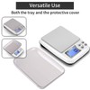 KUBEI Food Scale USB Rechargeable Digital Kitchen Scale, 3kg0.1g Weight