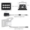 Univivi IR Illuminator 90 Degree Wide Angle 8-LEDs IR Infrared