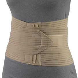 OTC Petite Lumbo-Sacral Support, Abdominal Uplift, 8-Inch Lower Back, Elastic