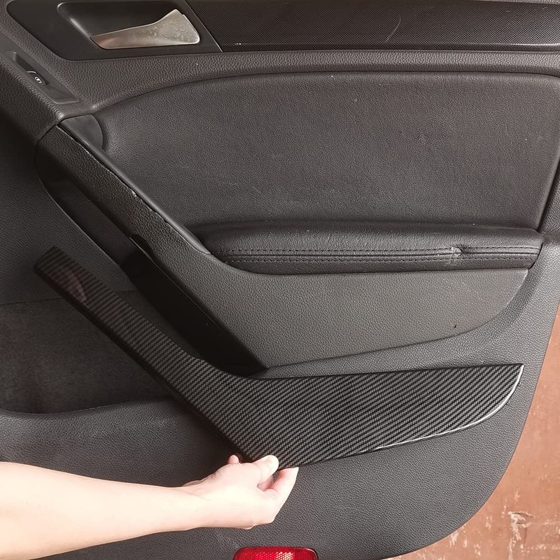 Fouedy Interior Car Front Rear Left Right Door Handle Cover