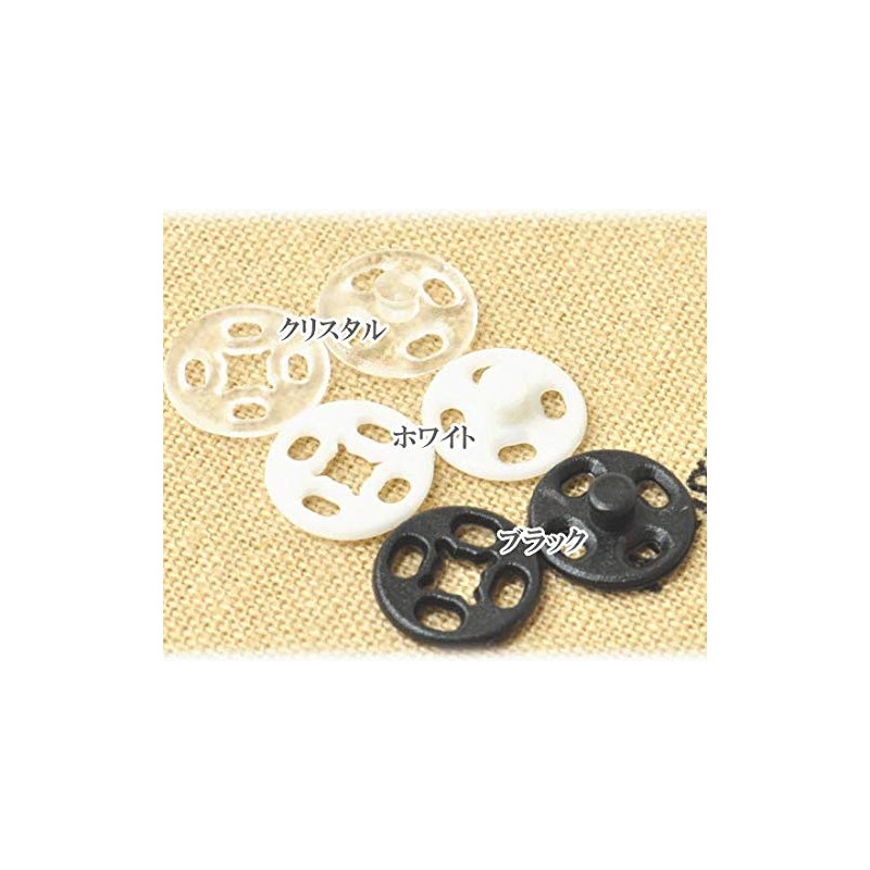 MYmama 20 Pairs Plastic Button Snap Button Sewing Plus Snap