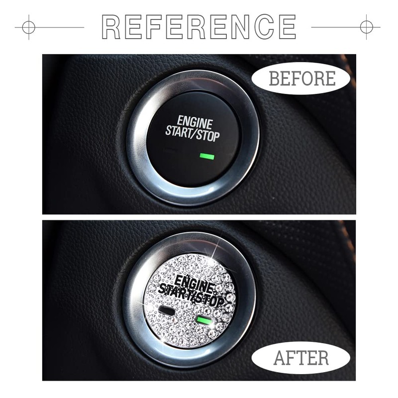 1797 Push Start Button Cover for GMC Yukon Terrain Accessories