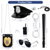 BTHRORO 7Pcs Police Accessories Kids, Police Hat and Handcuffs Police