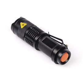 Generise Portable LED Torch Powerful Mini Tactical Flashlight - Super Bright Police Camp Light
