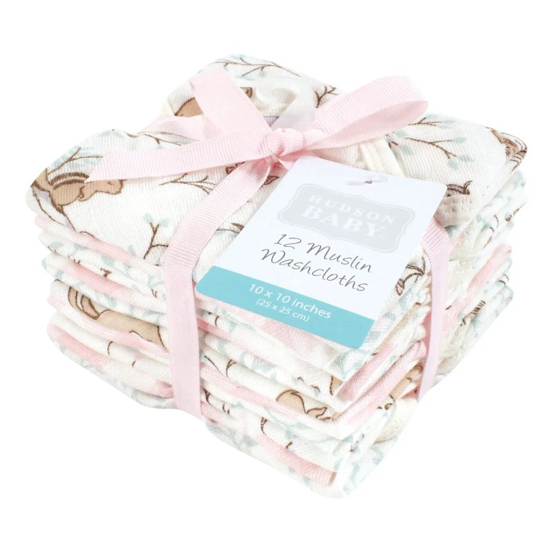 Paños Unisex De Muselina De Algodón Para Bebé Bosque Encanta