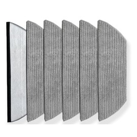 Replacement Mop Pads Compatible with Shark AV2800ZE RV2820YE RV2820ZE AV2820S AV2820AE RV2800AE RV2800S PowerDetect Never Touch Pro Robot Vacuum,Washable Reusable Replacement Microfiber Soft Mop Pads