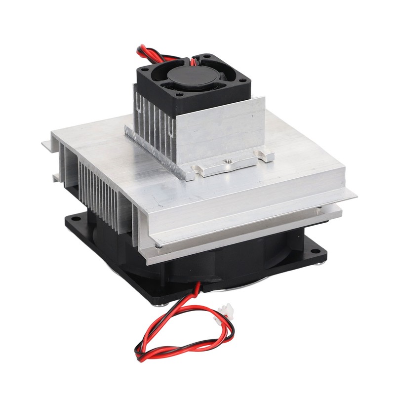 Refrigeration Cooler Dual Core Cooling Fan System Set Kit for