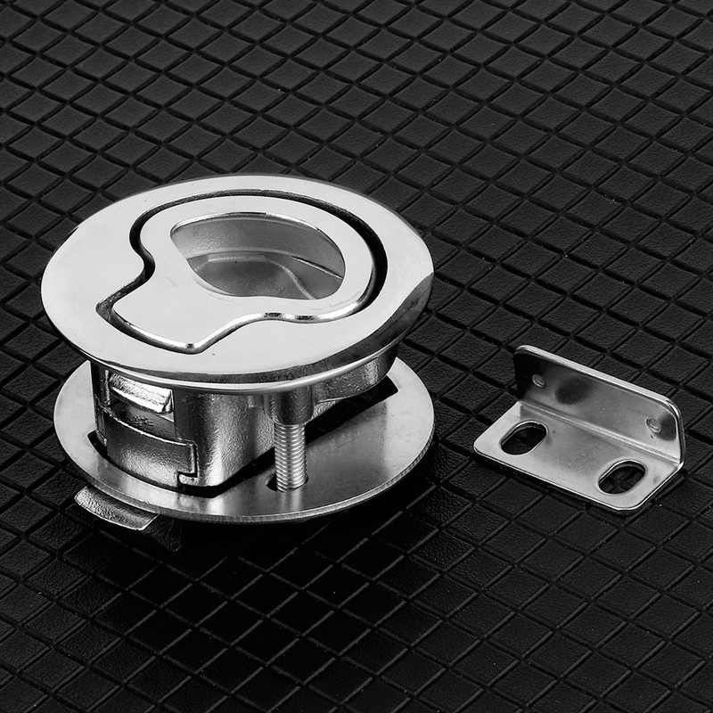 Stainless Steel 316 Marine Pull Latch No Key Flush Boat
