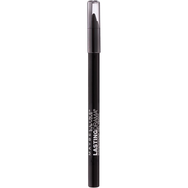 Maybelline Eyestudio Lasting Drama Waterproof Matte Gel Pencil Black Eyeliner