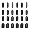 SING F LTD 200PCS Round End Caps Covers PVC Dust