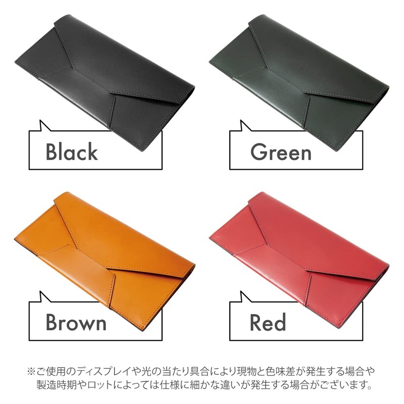 Dom Teporna Single-Piece Leather Bill Compartment No Coin Pocket Long