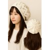 JoyFusion Women's Beret Hat, Spring, Summer, Autumn, Winter, Openwork Knit,