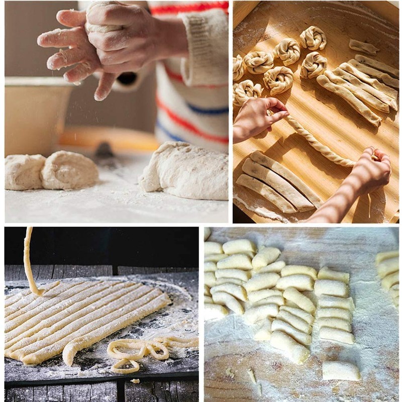 Dough Scraper Set of (1+1), Stainless Steel Bench Scraper Chopper