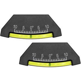 eiekako 2-Pack RV Level Gauge, Camper Level, RV Inclinometer, Trailer Bubble Level, Car Angle Meter, Truck Level Tool – Accurate & Durable Leveling for RVs, Campers, Boats, and Off-Road Vehicles