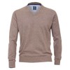 Redmond Men's Plain High Melange Pullover - brass Plain 100