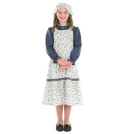 Fun Shack World Book Day Costumes Girls, Victorian Costume Girl, Kids Victorian Costume Girls, Victorian School Girl Costume X-Large