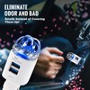 Car Air Purifier 3in1 Premium Stainless Steel HEPA Filter Ionizer