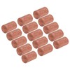15Pcs Wooden Essential Oil Diffuser Rosewood Portable Mini Round Aromatherapy