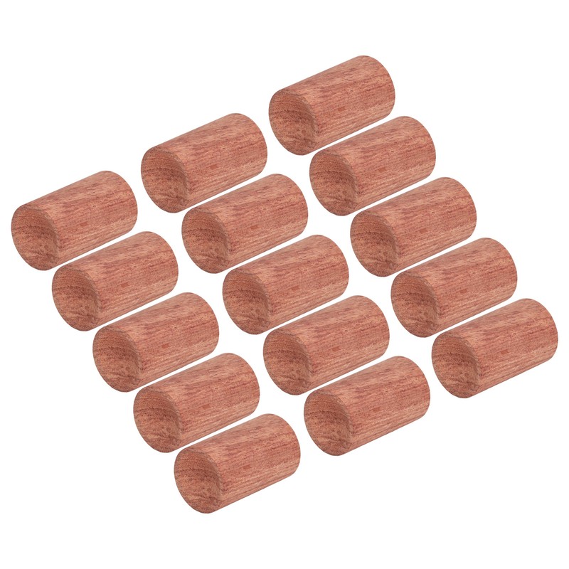 15Pcs Wooden Essential Oil Diffuser Rosewood Portable Mini Round Aromatherapy