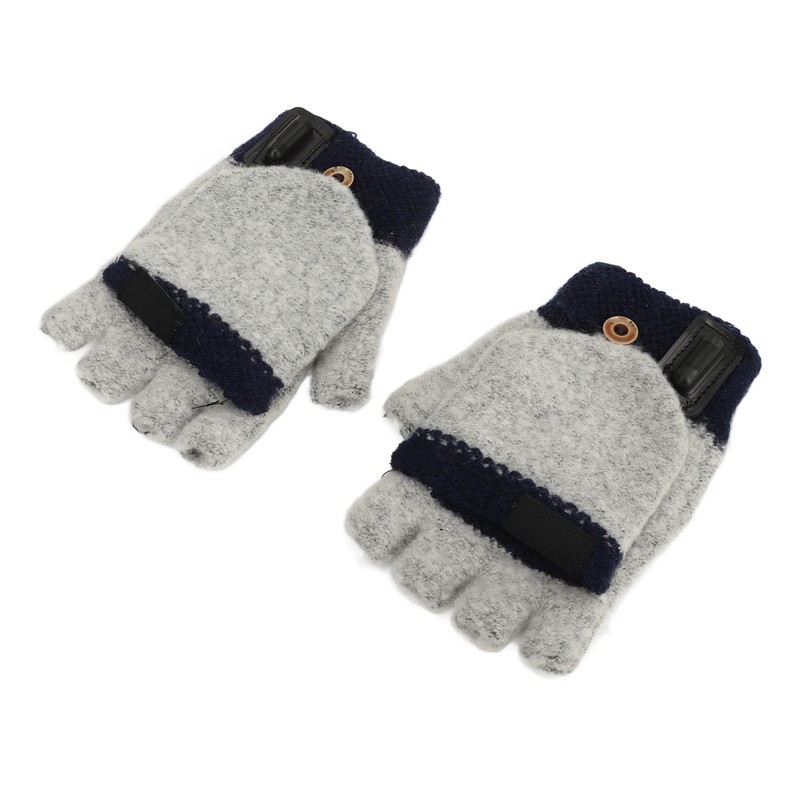 1Pair USB Heated Gloves Adjustable Temperature Electric Heated Gloves for