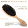 BLACK EGG Boar Bristle Hair Brush for Women Men Kid,