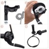 Motorcycle Handlebar Grips, 7/8 Inch 22 mm Motorcycle Throttle Grip,