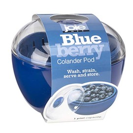 Joie Kitchen Gadgets 31820 Berry Colander Pod by Joie-wash, Strain, Serve and Store (Blueberry), ABS