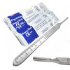 MuskalMed 50 Piece Scalpel Sterile Blades #12 with 1 Free
