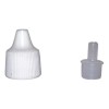 Unbranded 300 Gotero Farmacéutico Plástico Blanco Tapa Insert 20ml