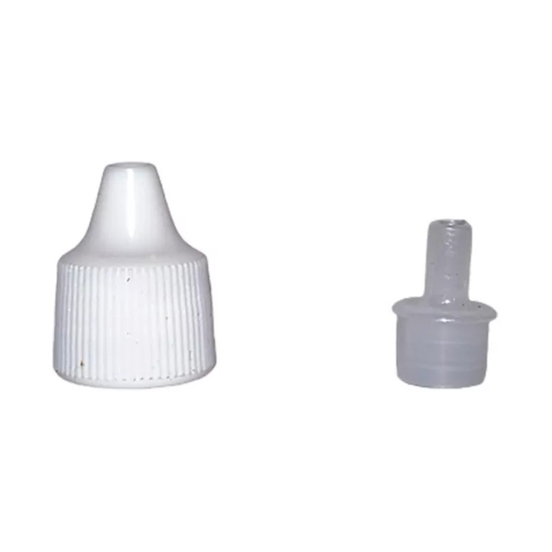 Unbranded 300 Gotero Farmacéutico Plástico Blanco Tapa Insert 20ml