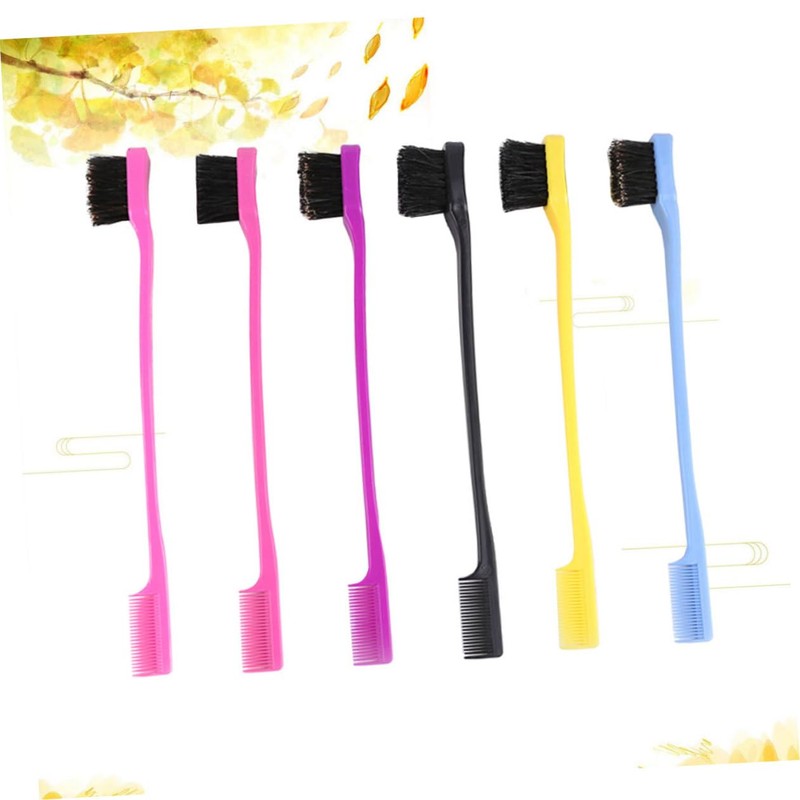 Mikinona Essential Eyebrow Grooming Tool 2-in-1 Brush Comb Soft Gentle