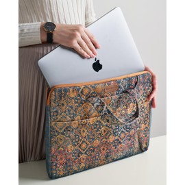 Maison d'Hermine Laptop Bag upto 13.5 inch Stain and water repellent Cotton canvas - Imperfection