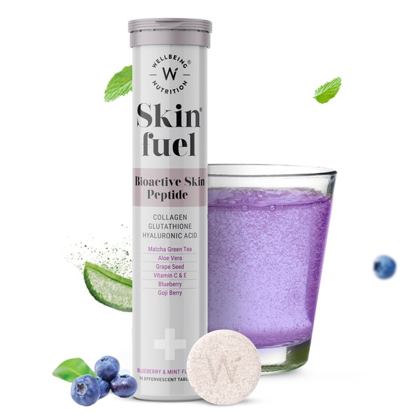 Wellbeing Nutrition Skin Fuel - 15 Effervescent Tabs (Pack of