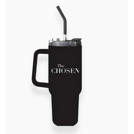 The Chosen: 3 Fish Tumbler - Black - 40 Ounces