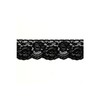 Ichii Shoten Raschel Lace Flower 4.5cm Width 20m Roll Black