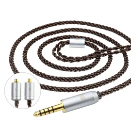 OKCSC ZT8 MMCX Cable Replacement Upgrade Cable for Shure SE215 SE315 SE425 SE535 SE535LTD SE846 AONIC3 AONIC4,8 Core OFC Audio Cable MMCX Connector Cable for Stock 4 Feet Length with 4.4mm Plug